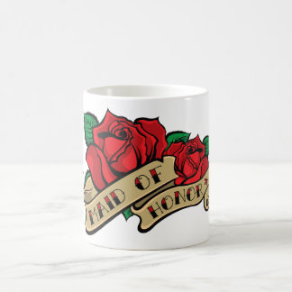Tattoo Rose Maid Of Honor Mug