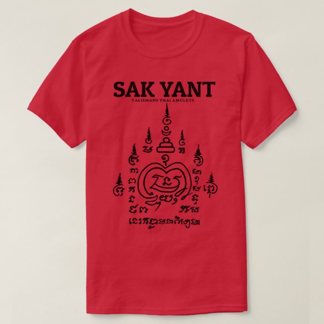 Tattoo Sak Yant Thai T-Shirt (Design Front)