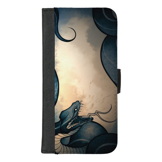 Tattoo snake wallet case (Front)