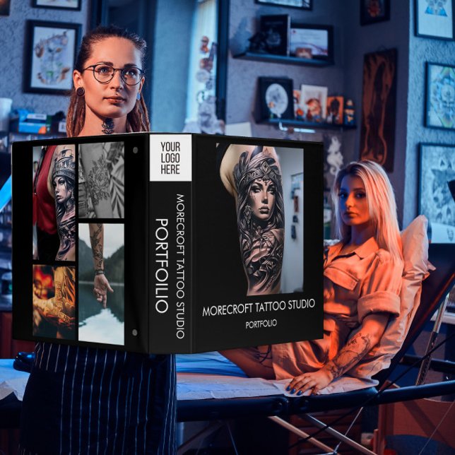 Tattoo Studio Portfolio Binder – Custom Design (Creator Uploaded)