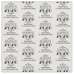 Tattoo Style Class of 2026 Graduation Fabric