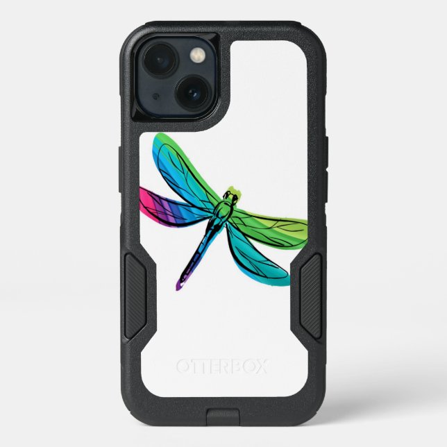 Tattoo Style Dragonfly OtterBox Otterbox iPhone Case (Back)