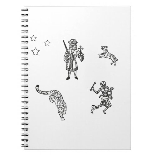 Tattoo Style Illustrations Package Notebook