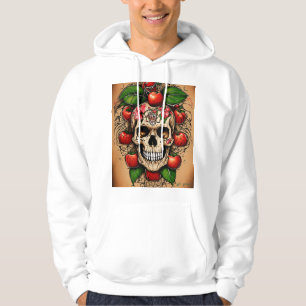 Tattoo Style Red Apple Squeezed by Hand – Love  Hoodie