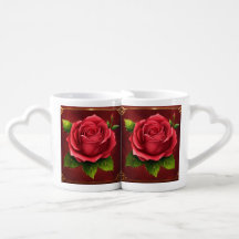 Tattoo-Style Rose Compass Coffee Mug gift