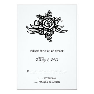 Tattoo Style Wedding Invitations 4