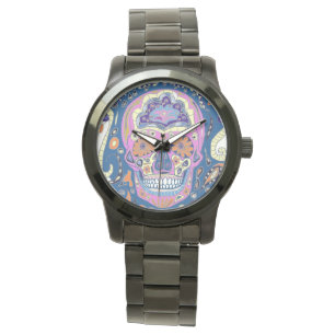 Tattoo Sugar Skull Watch