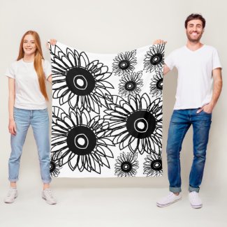 Tattoo Sunflower Floral Black White Tattoo Flower
