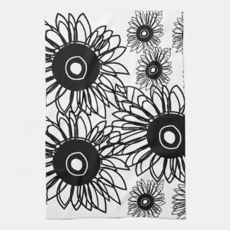 Tattoo Sunflower Floral Black White Tattoo Flower