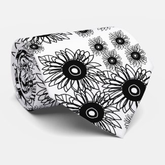 Tattoo Sunflower Floral Black White Tattoo Flower