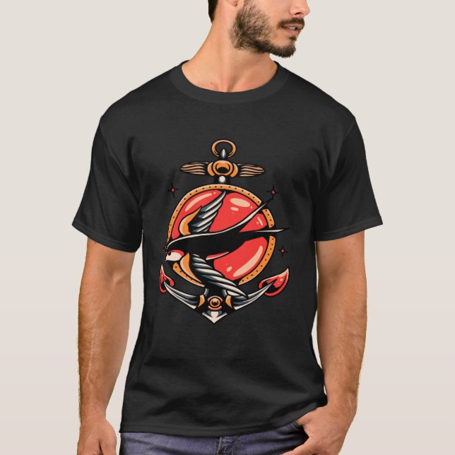Tattoo Tattooing Tribal Symbol Artist Pullover Hoo (Front)