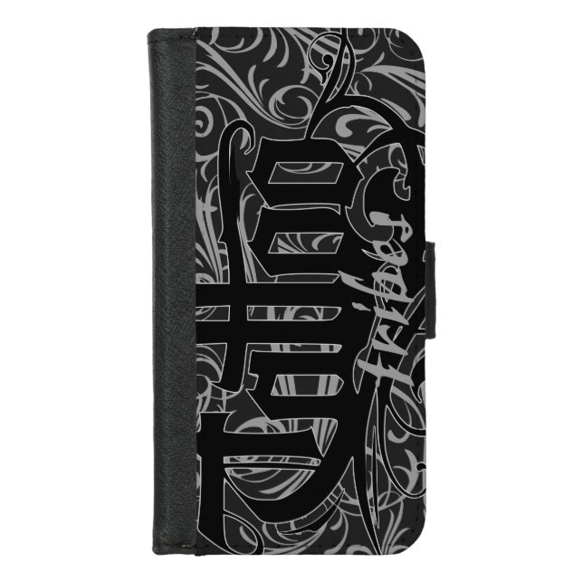 Tattoo tribes iPhone wallet case (Front)