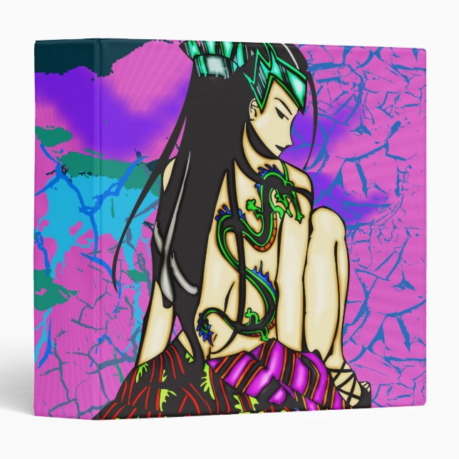 Tattooed Asian Princess Avery Binder (Front/Spine)