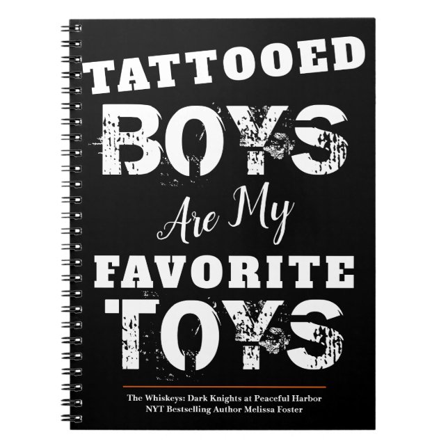 Tattooed Boys 6.5" x 8.75" Notebook (Front)