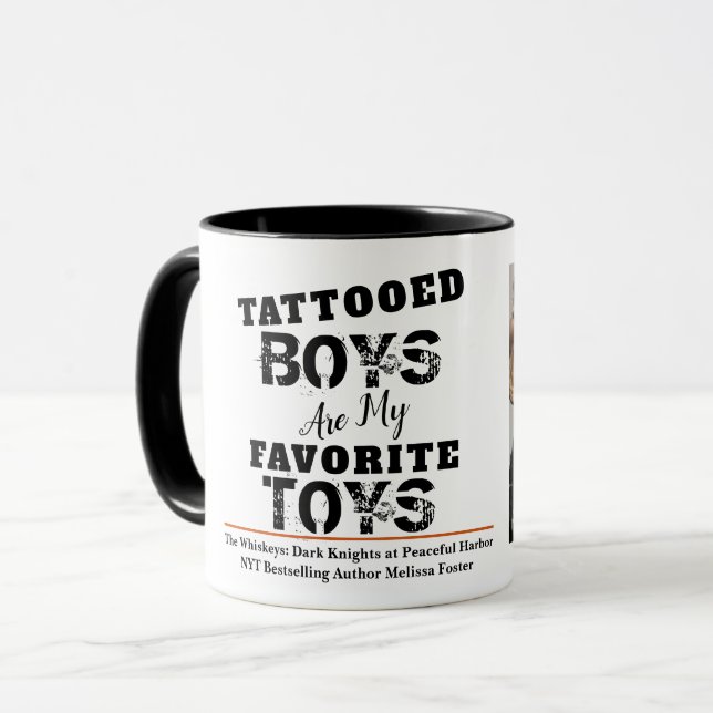 Tattooed Boys are my Favorite Toys Mug (Front Left)