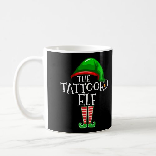 Tattooed Elf Family Matching Group Christmas Gift  Coffee Mug