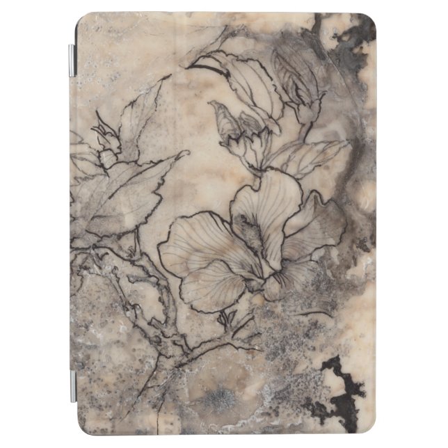 Tattooed Floral I iPad Air Cover (Front)