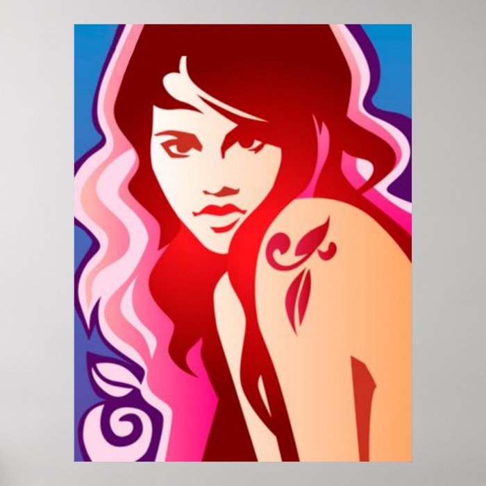 Tattooed Girl   Poster