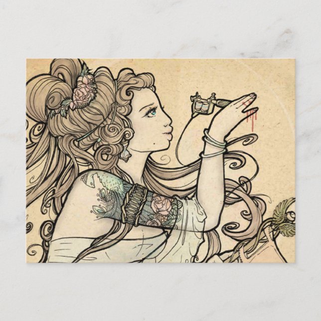 Tattooed Goddess postcards (Front)