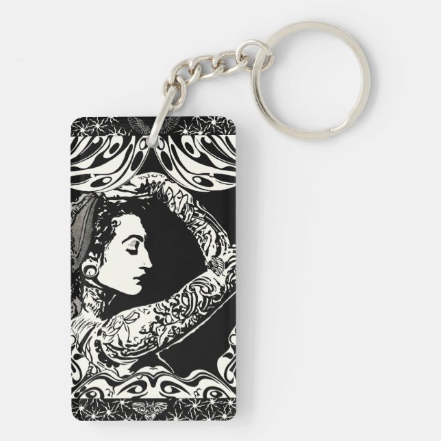 Tattooed Gypsy keychain (Back)