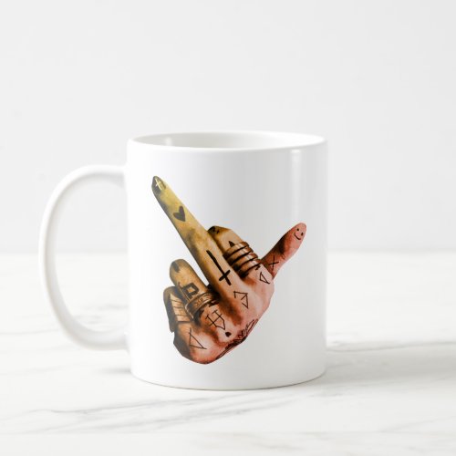 Tattooed Hand Coffee Mug