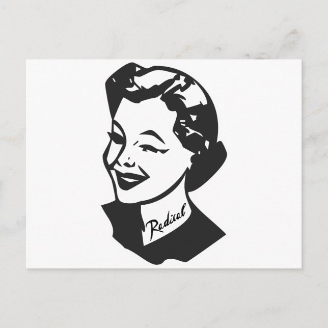 Tattooed Housewife - Radical Postcard (Front)