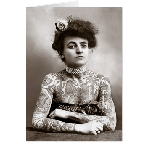Tattooed Lady 1907