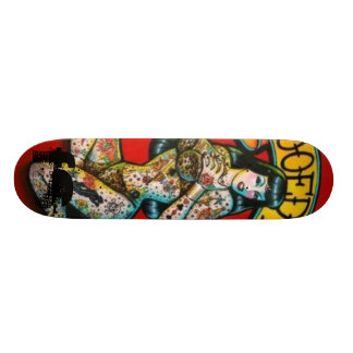 Tattooed-Lately, FS Skateboard Deck