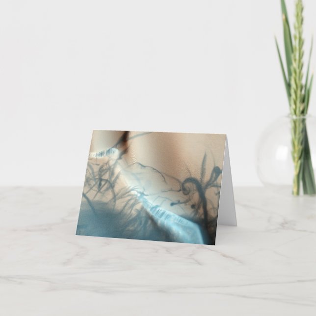 Tattooed Mars Note Card (Front)