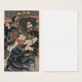 Tattooed Samurai circa 1800s (Front & Back)