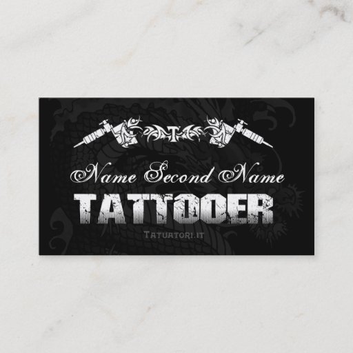 Customizable Tattooer Tribe 1 Business Cards