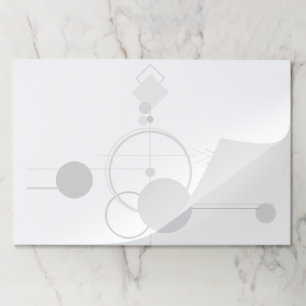 Tattoos Modern Art Deco Monochrome Minimalism Paper Pad