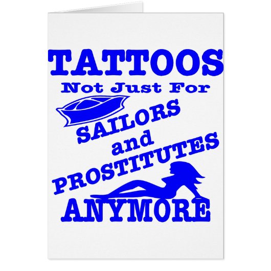 Tattoos Not Just For Sailors & Prostitutes Anymore (Front)