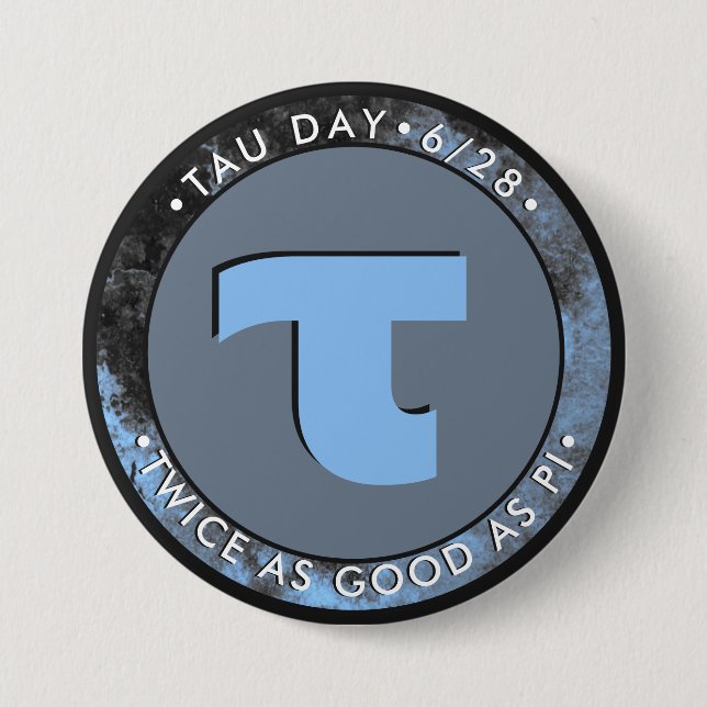 Tau Day Button (Front)