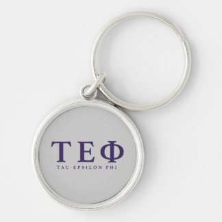 Tau Epsilon Phi Letters Keychain
