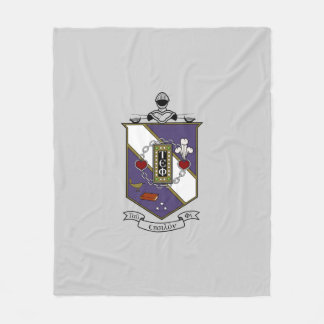 Tau Epsilon Phi Tau Crest Fleece Blanket
