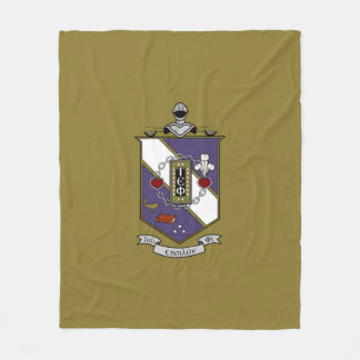 Tau Epsilon Phi Tau Crest Fleece Blanket