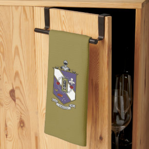 Tau Epsilon Phi Tau Crest Kitchen Towel