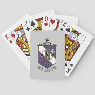 Tau Epsilon Phi Tau Crest Poker Cards