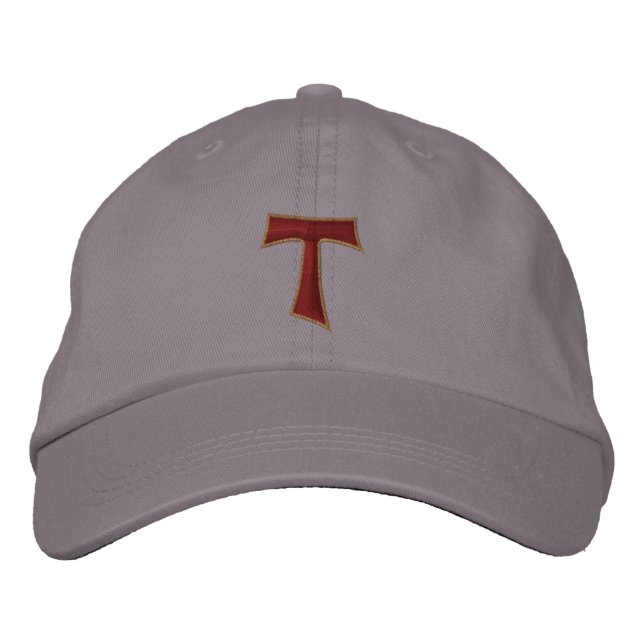 TAU franciscan Cross - TAU francescana Embroidered Baseball Hat (Front)