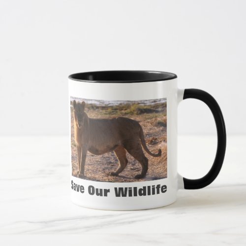 Tau Save Our Wildlife Mug