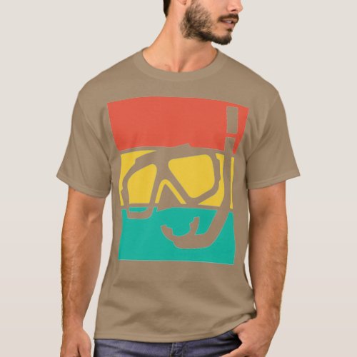 Taucherbrille Bunt Dive T_Shirt