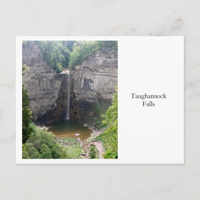 Taughannock Falls 2 Postcard (Front)