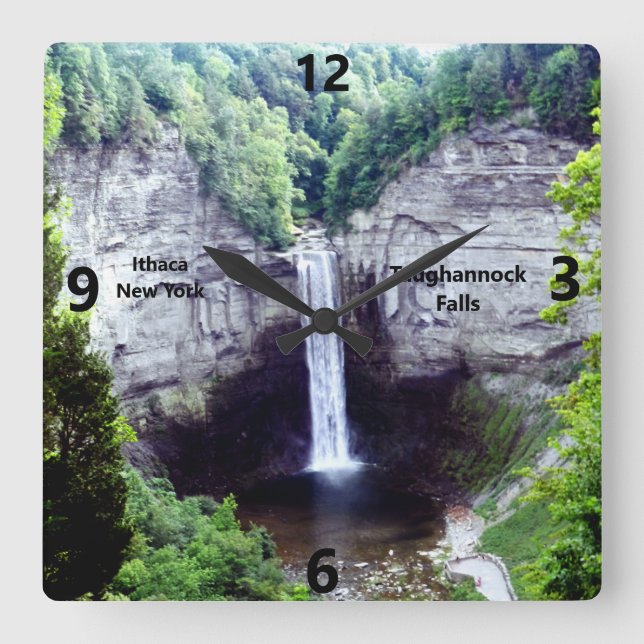 TAUGHANNOCK FALLS ITHACA clock (Front)