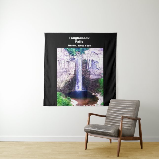 TAUGHANNOCK FALLS ITHACA NEW YORK  TAPESTRY (In Situ)