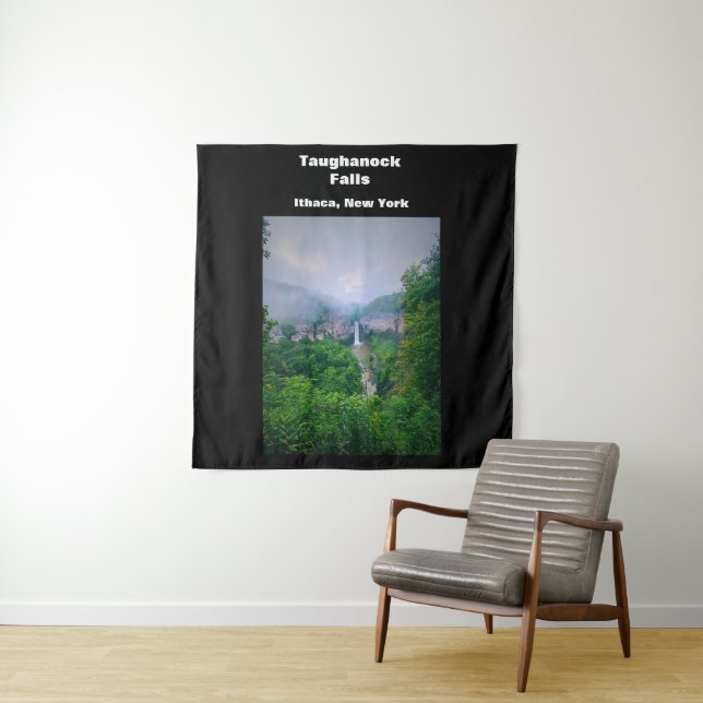 TAUGHANNOCK FALLS ITHACA NEW YORK  TAPESTRY (In Situ)