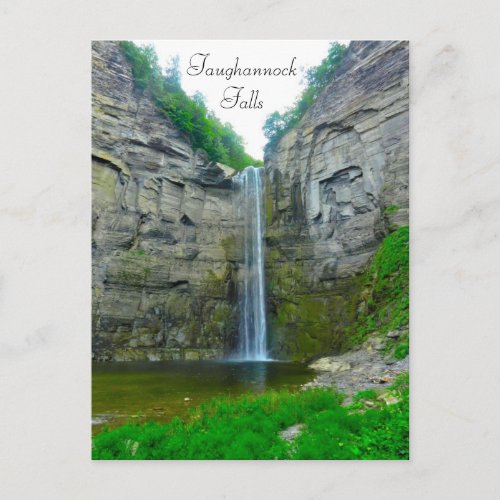 TAUGHANNOCK FALLS postcard