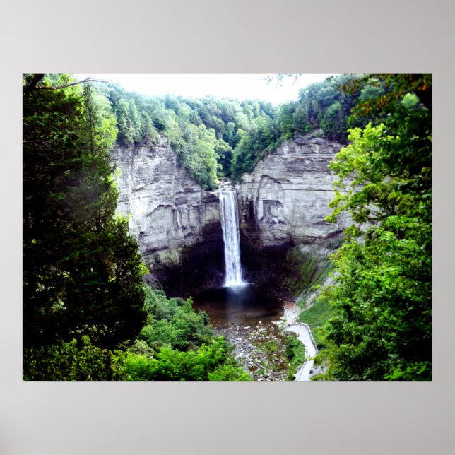 TAUGHANNOCK FALLS poster (Front)