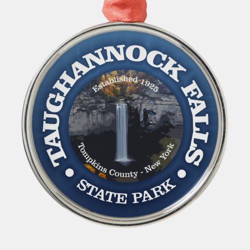 Taughannock Falls SP Metal Ornament