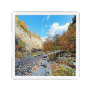 Taughannock Falls State Park Acrylic Tray